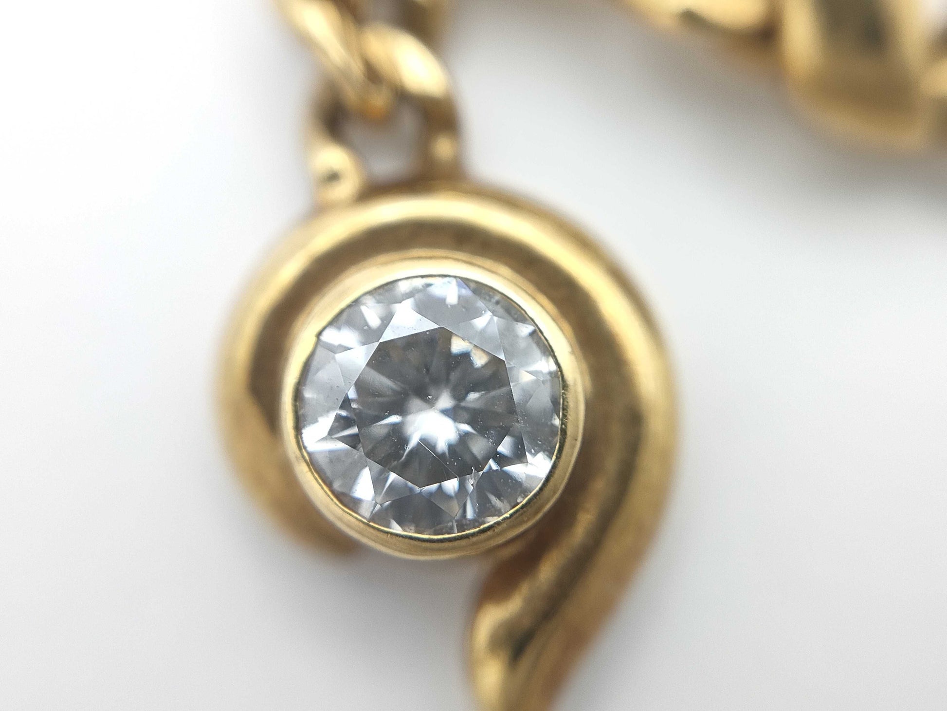 D0.38ct K18 20.5g Necklace 