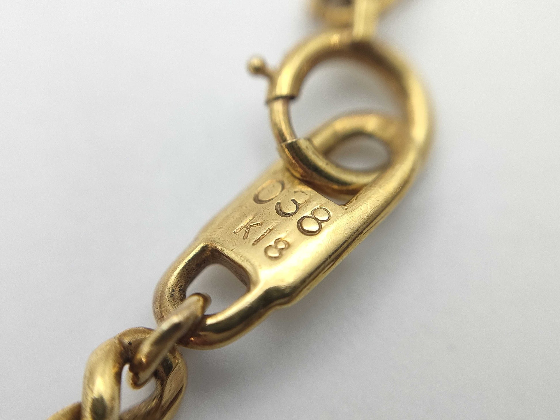 D0.38ct K18 20.5g Necklace 