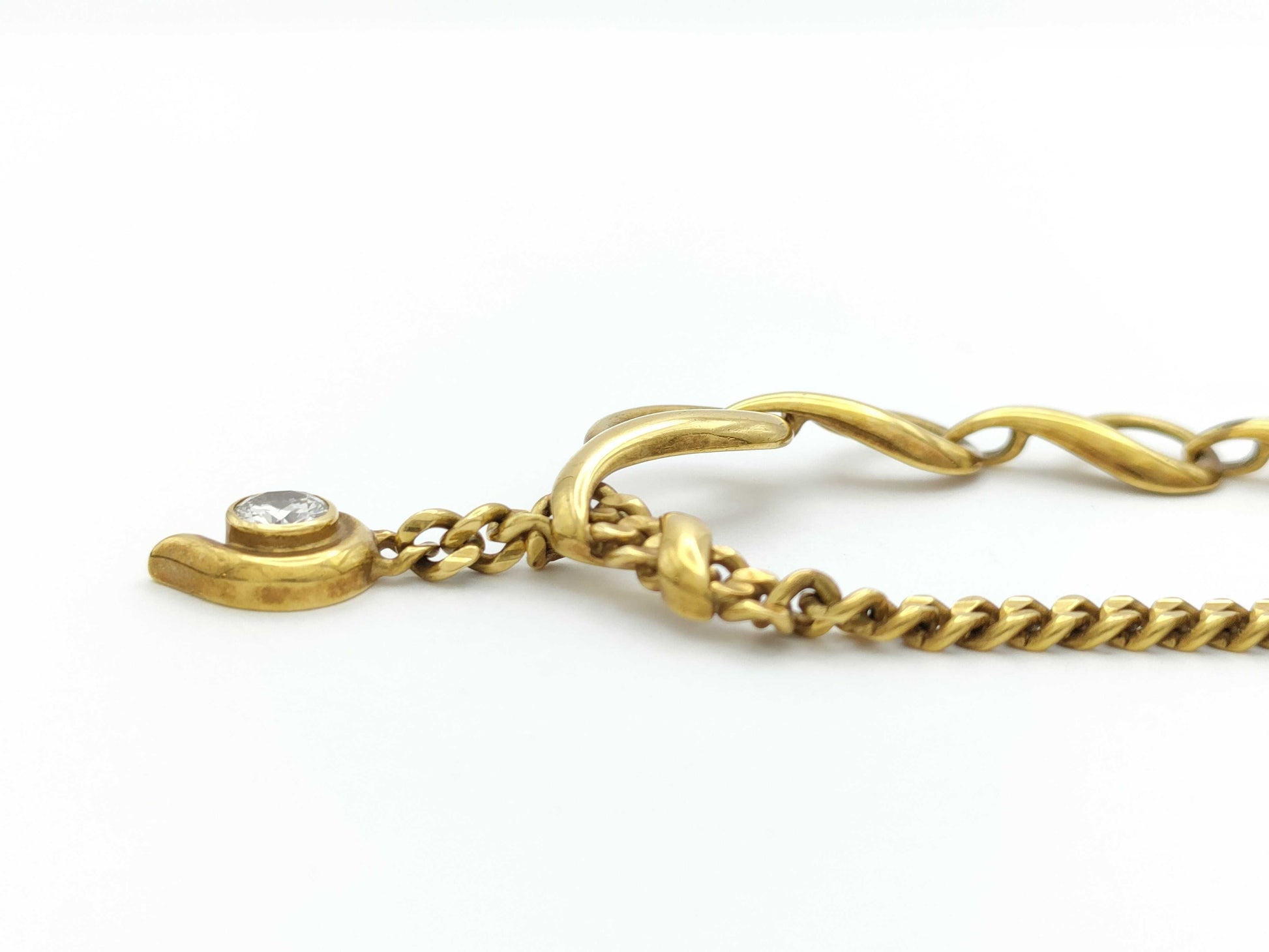 D0.38ct K18 20.5g Necklace 