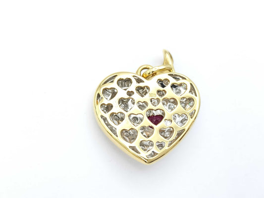 R0.55ct D1.82ct K18 9.2g Pendant Top 