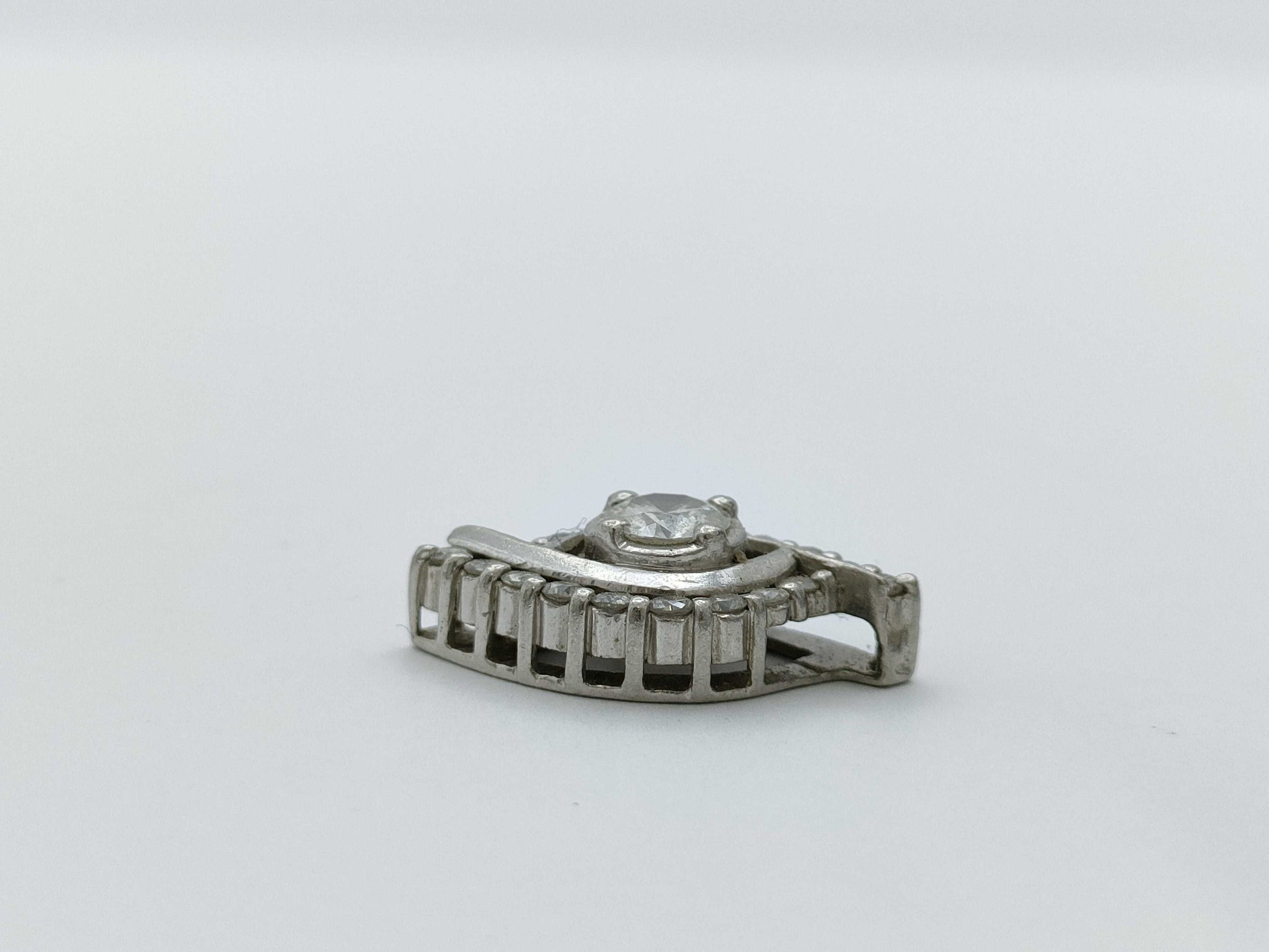 D0.273ct FD0.25ct Pt900 3.1g Pendant Top 