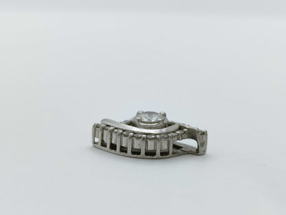 D0.273ct FD0.25ct Pt900 3.1g Pendant Top 
