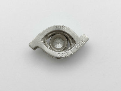 D0.273ct FD0.25ct Pt900 3.1g Pendant Top 