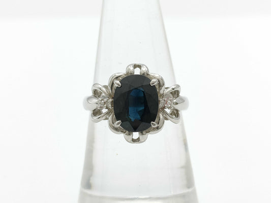 2.807ct Diamond Pt900 4.3g Ring 