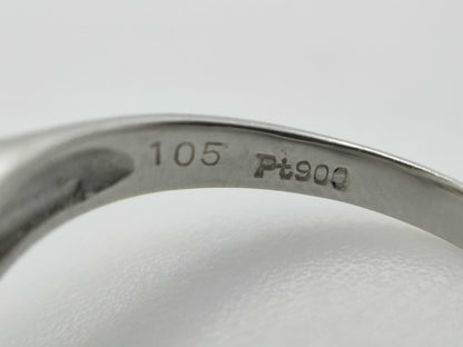 D1.05ct Pt900 4.0g Ring 