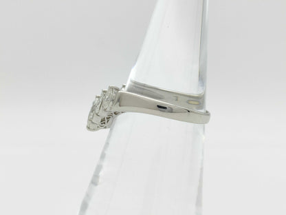 D1.05ct Pt900 4.0g Ring 