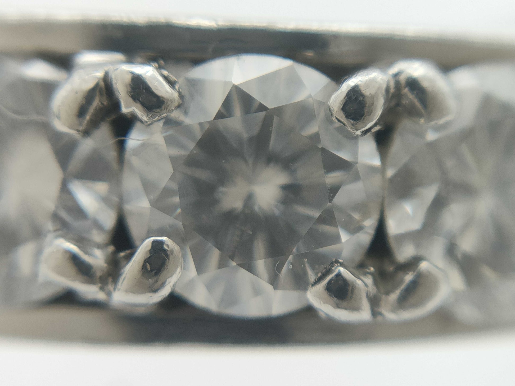 D0.77ct Pt900 4.1g Ring 