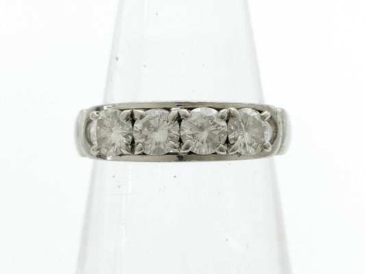 D0.77ct Pt900 4.1g Ring 