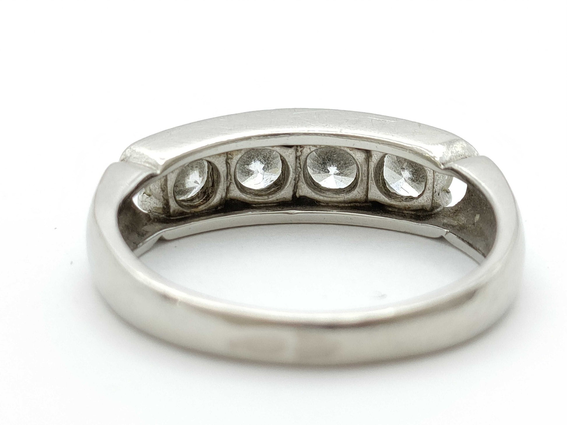 D0.77ct Pt900 4.1g Ring 