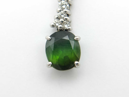 TL1.62ct D0.25ct K18WG 1.5g Pendant Top 