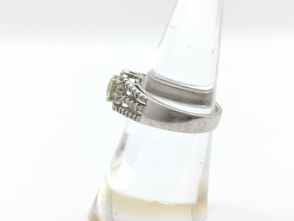 D0.626ct/0.51ct PT900 7.1g Ring 