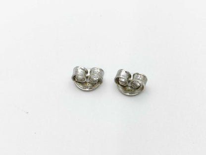 Pearl diameter: Approx. 10.0mm/10.1mm, D0.10ct/0.10ct, 18K White Gold, 4.8g, Earrings 