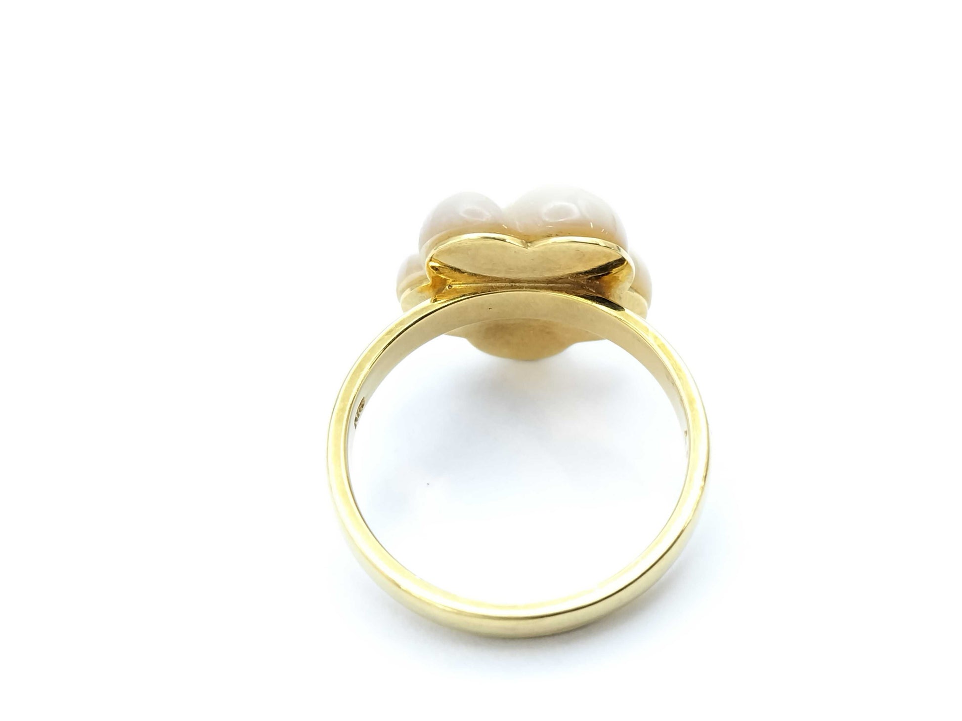 Colored Stone R0.47ct K18 5.8g Ring 