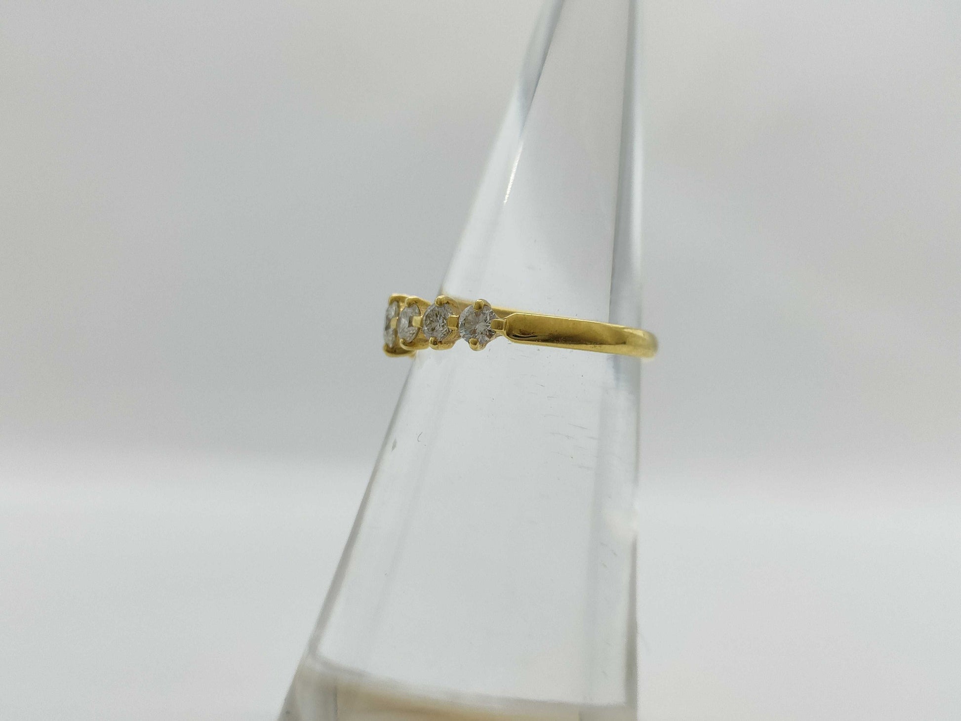 D0.50ct K18 1.7g Ring 
