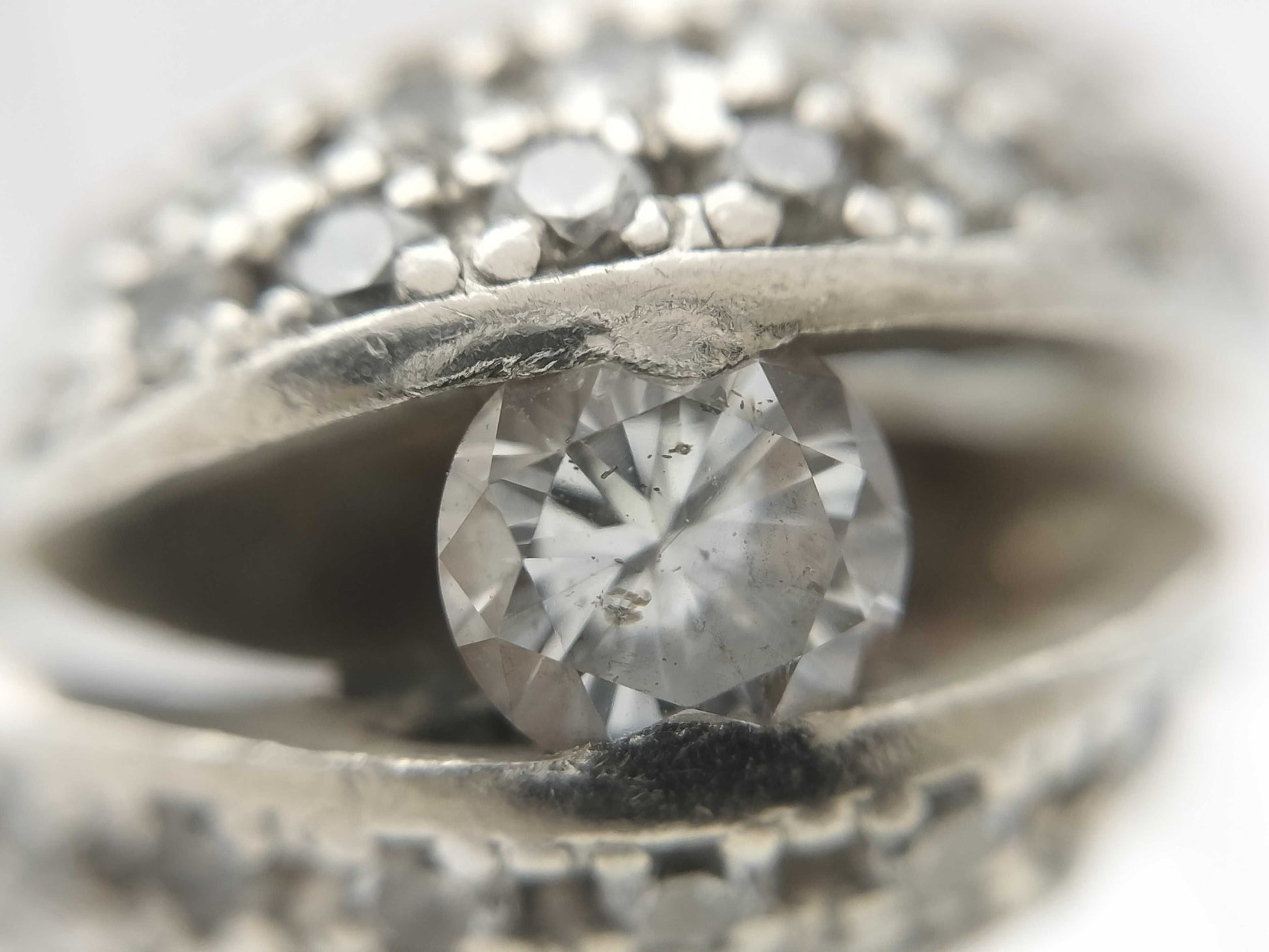 D0.31ct/0.57ct PT900 8.5g Ring 