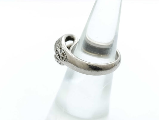 D0.31ct/0.57ct PT900 8.5g Ring 