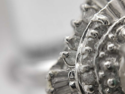 E0.42ct D0.63ct PT900 6.8g Ring 