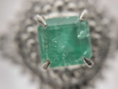 E0.42ct D0.63ct PT900 6.8g Ring 