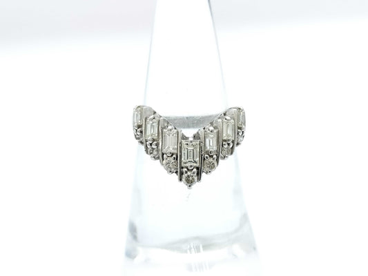 D1.00ct PT900 5.8g Ring 