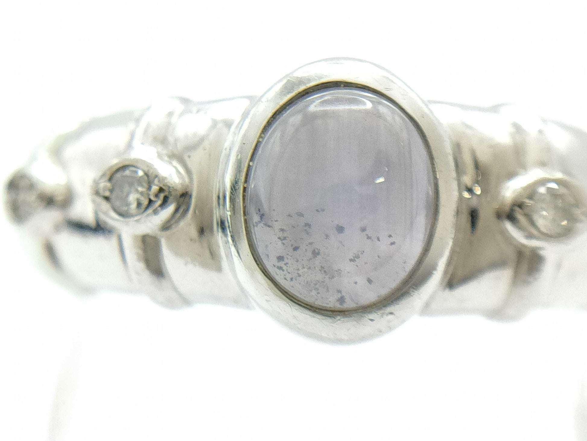 Stainless steel 1.53ct D0.03ct PT900 6.8g ring 