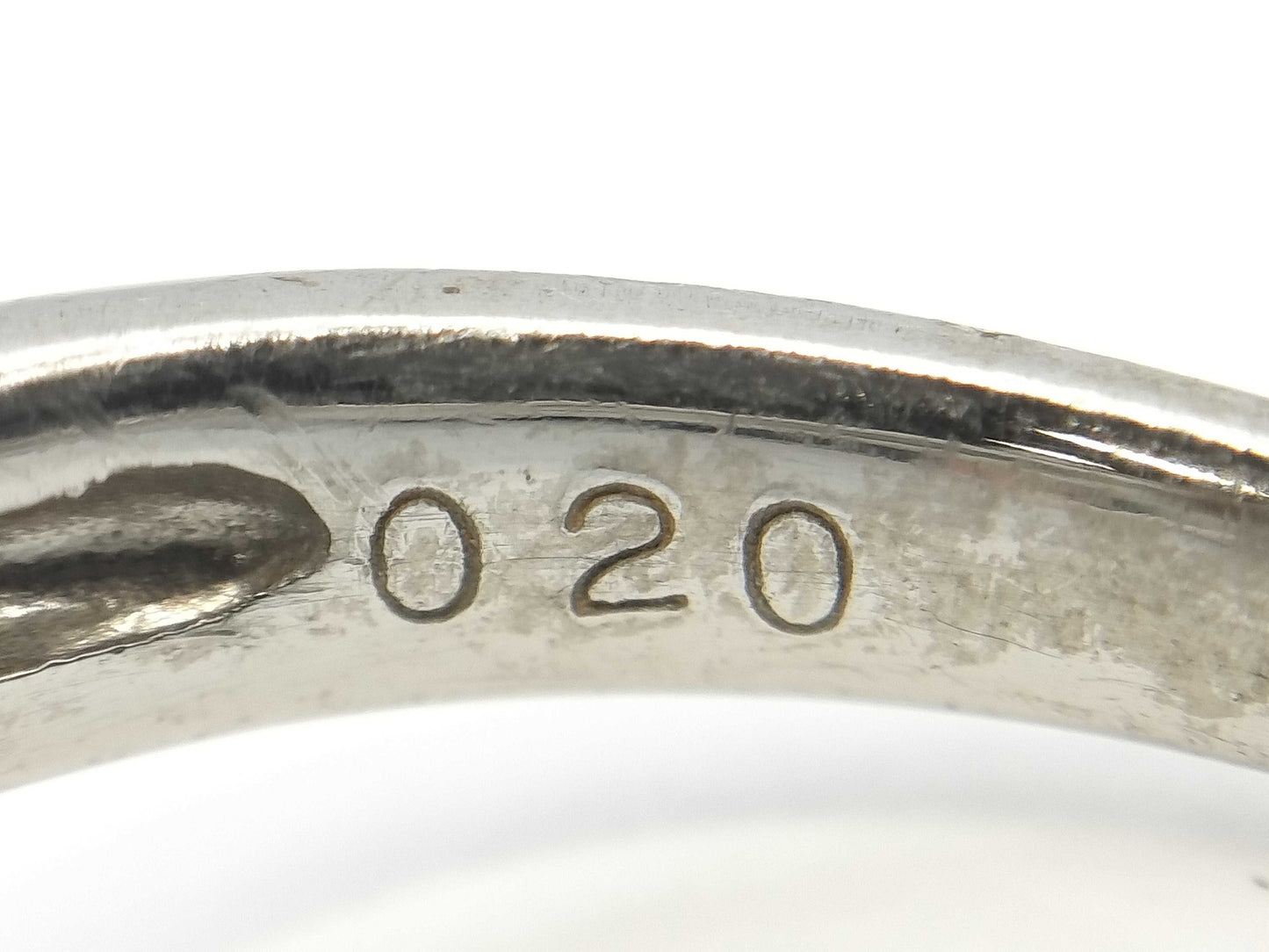 Pearl Ring, Diameter: Approx. 12.1mm, D0.20ct, Pt900, 7.7g 