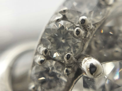 D0.20/0.35ct Pt900 3.5g Ring 
