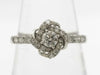 D0.20/0.35ct Pt900 3.5g Ring 