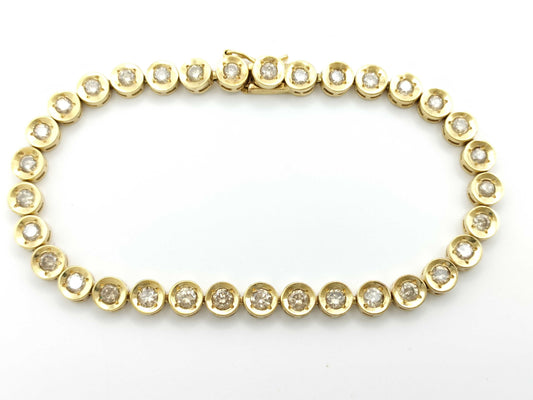 D3.00ct K18 12.0g Bracelet/Bangle 