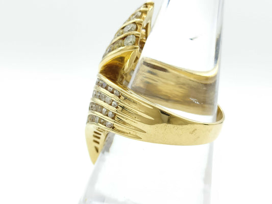 D4.10ct K18 16.0g Ring 