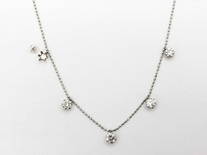 D1.05ct PT850 1.8g Necklace 