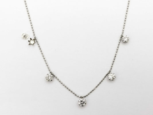 D1.05ct PT850 1.8g Necklace 