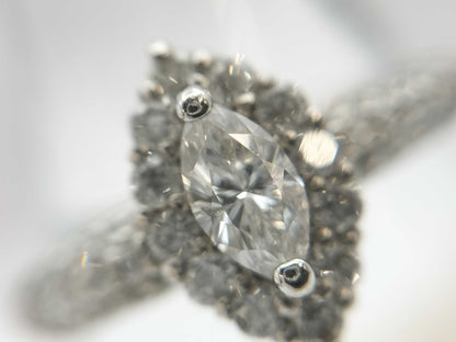 D0.189ct FD0.31ct PT900 2.7g Ring 