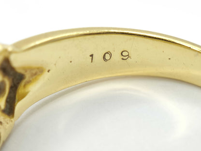 D1.09ct 750 4.9g Ring 