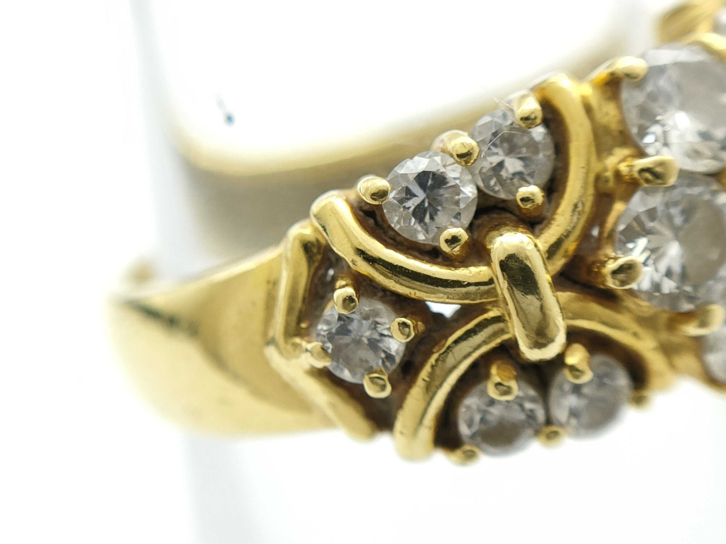 D1.09ct 750 4.9g Ring 