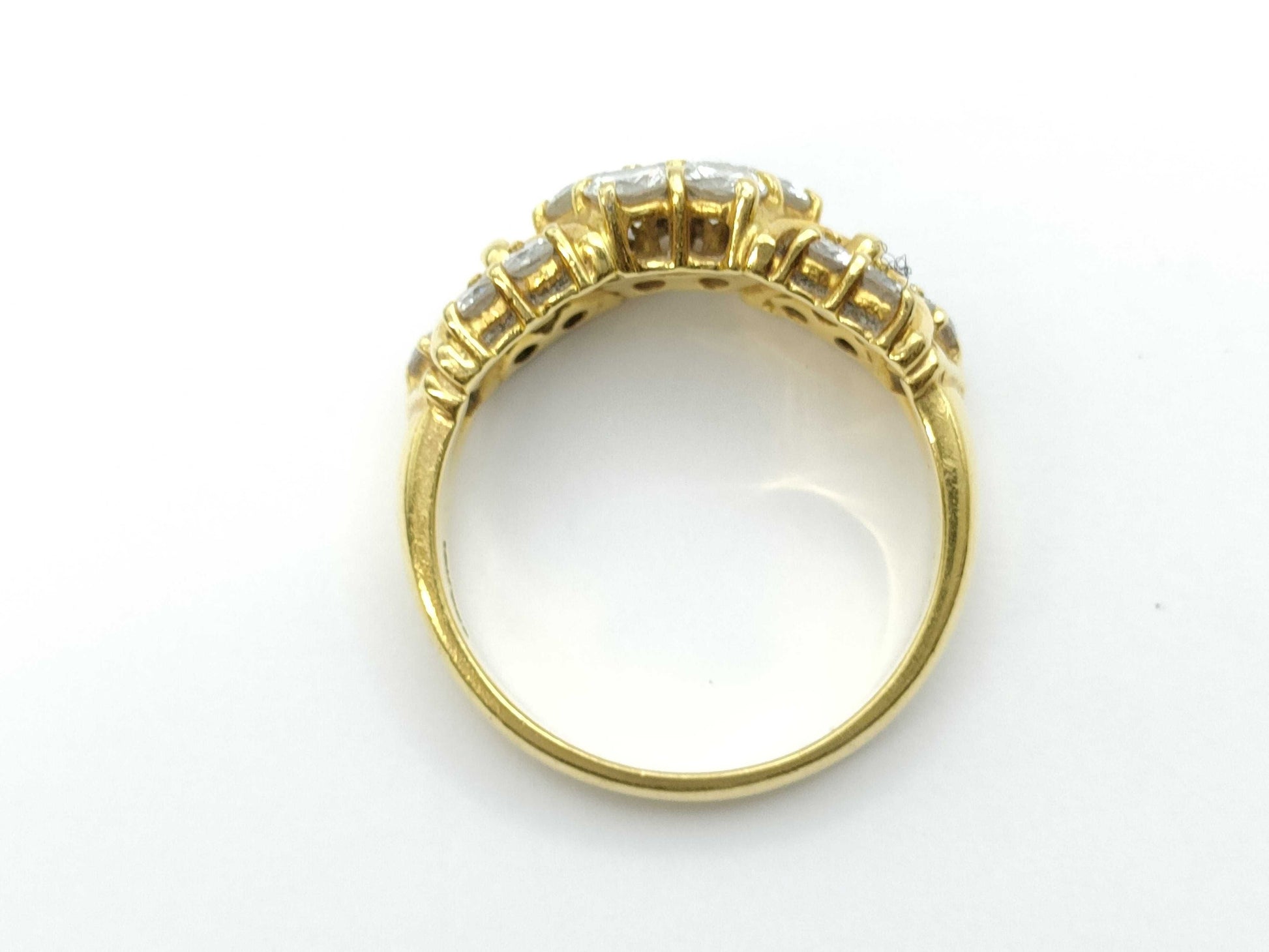 D1.09ct 750 4.9g Ring 