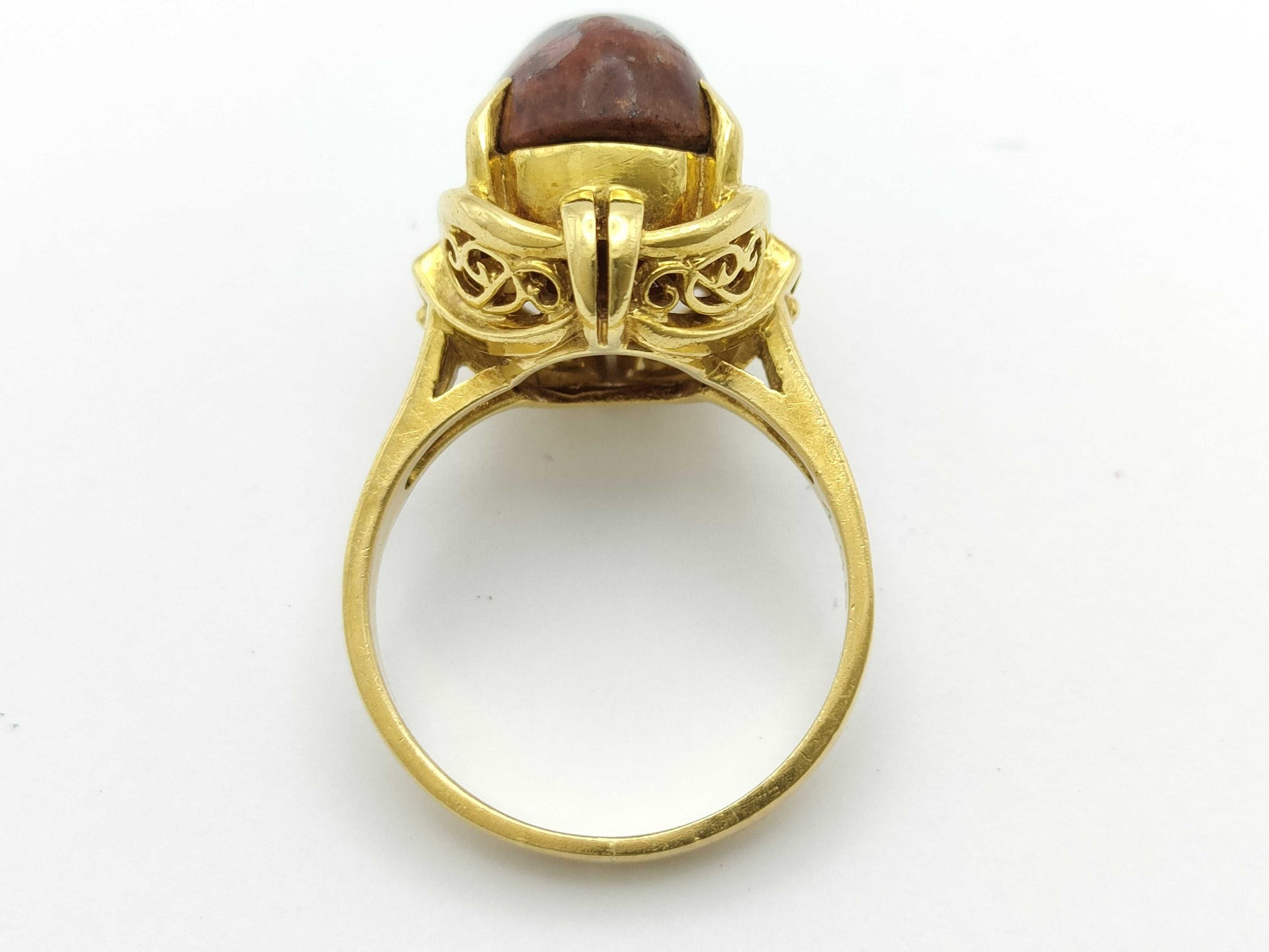 OP 4.38ct K18 4.6g Ring 
