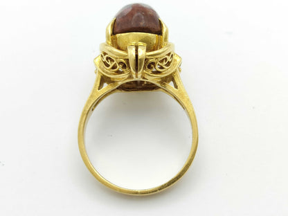 OP 4.38ct K18 4.6g Ring 
