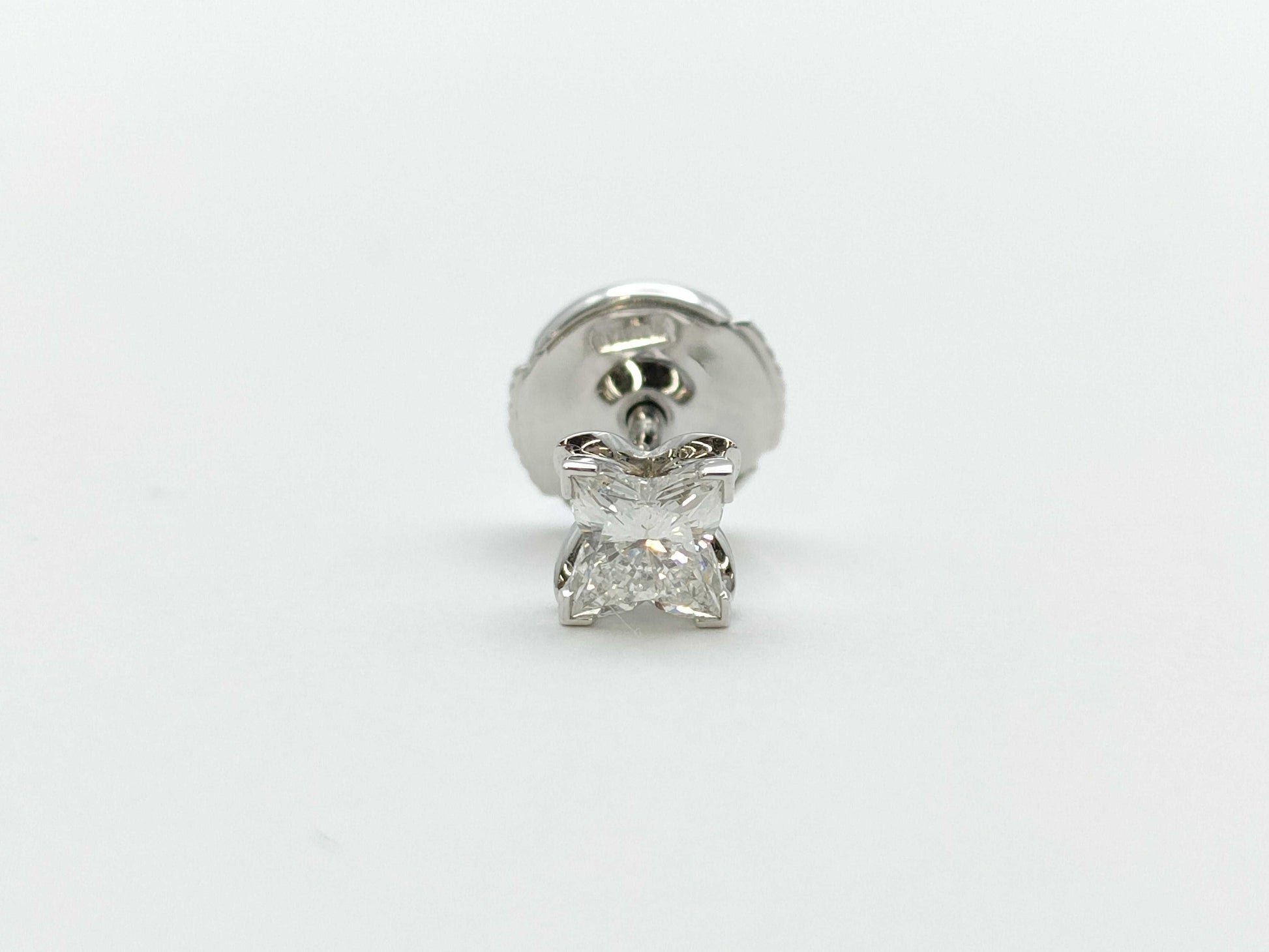 LOUIS VUITTON Star Diamond Earrings in White Gold and AU750, 1.1g 