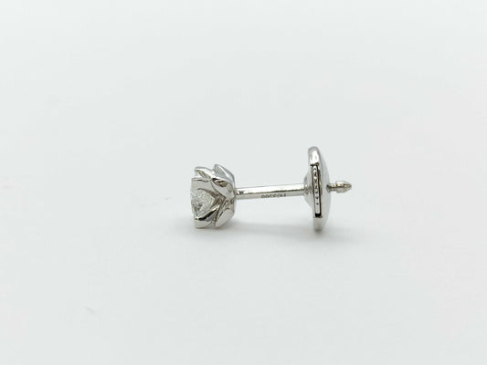 LOUIS VUITTON Star Diamond Earrings in White Gold and AU750, 1.1g 