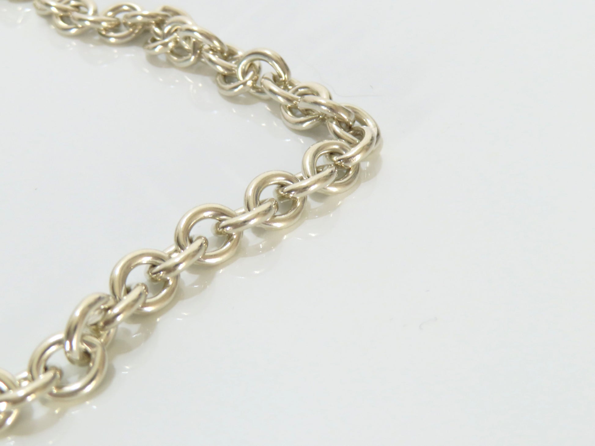 Tiffany & Co. Return to Tiffany Double Oval Tag, 925 Stamp, 51g Total Weight Necklace
