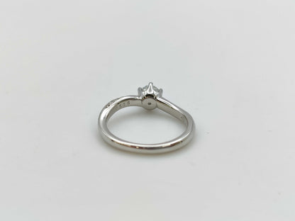 4℃ D0.306ct melee diamonds PT995 4.0g ring 