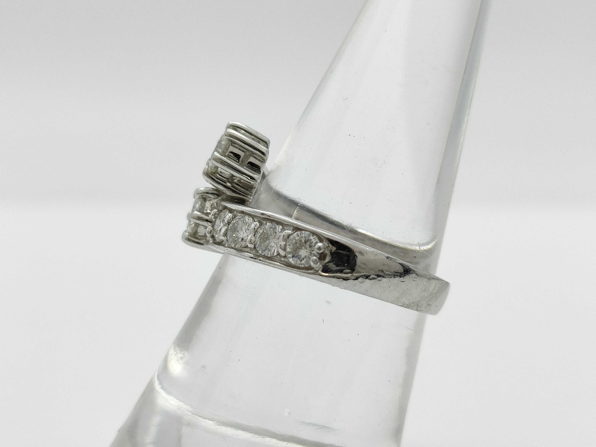 D1.05ct Pt900 6.8g Ring 