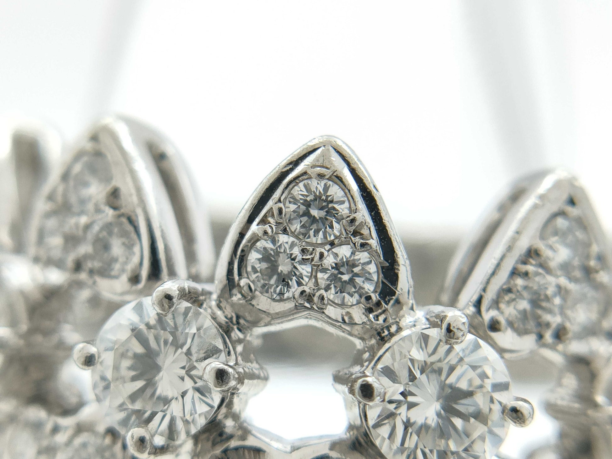 MIKIMOTO D1.13ct Pt950 11.4g Ring 