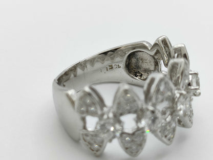 MIKIMOTO D1.13ct Pt950 11.4g Ring 