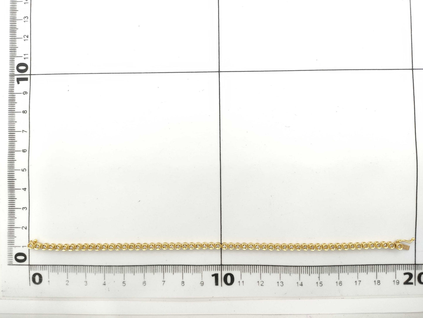 D1.00ct K18 9.9g Bracelet/Bangle 