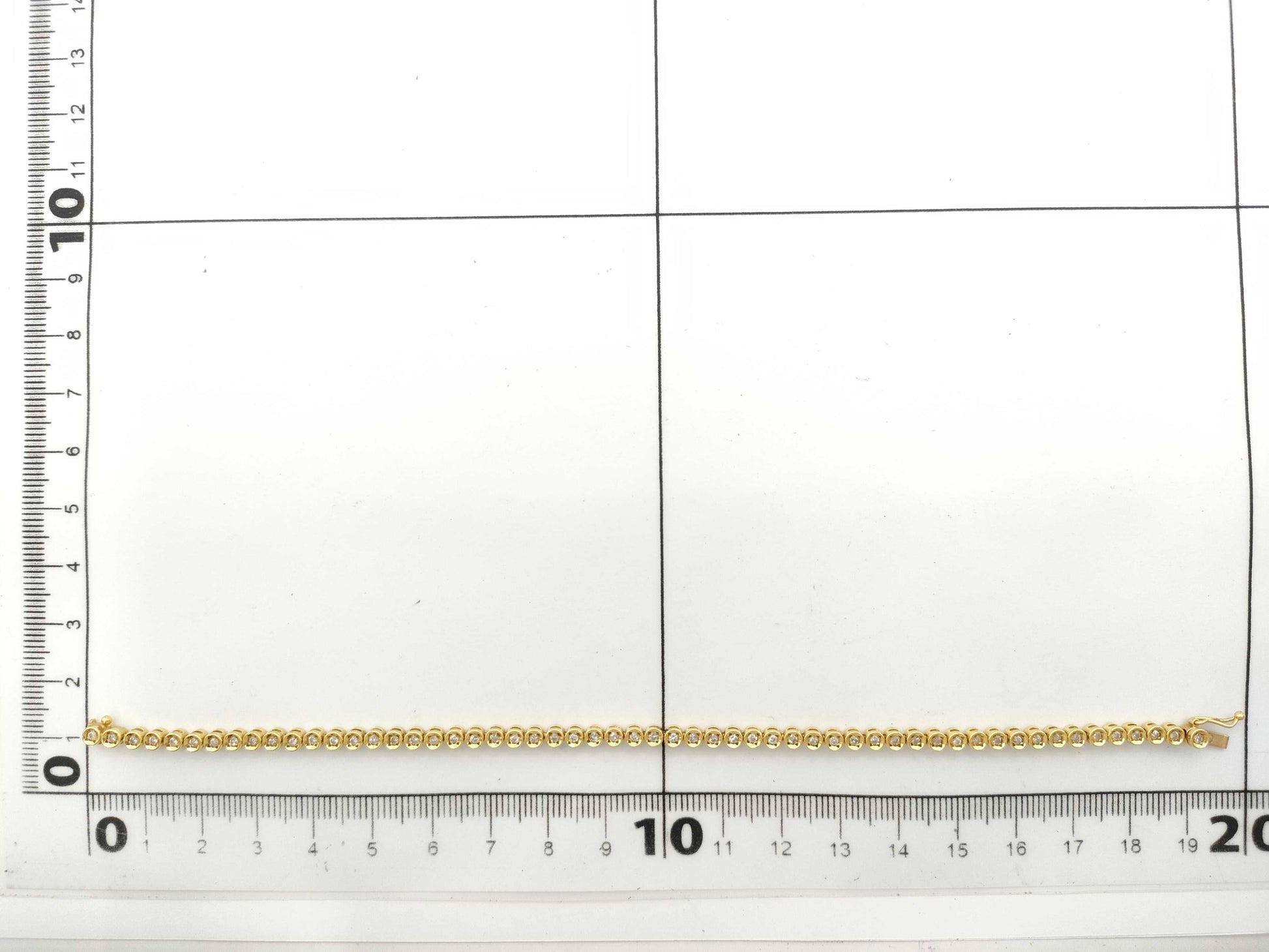 D1.00ct K18 9.9g Bracelet/Bangle 