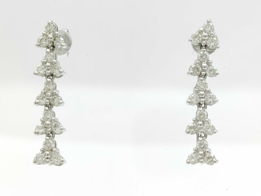 D0.61ct 750 2.6g Earrings 