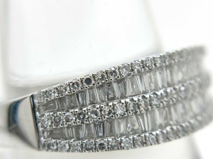 D1.00ct Pt950 7.0g Ring 