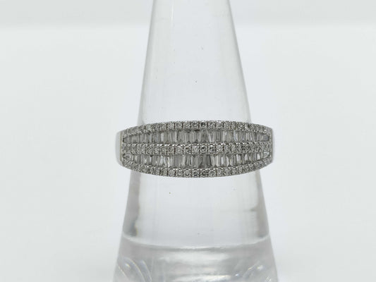 D1.00ct Pt950 7.0g Ring 
