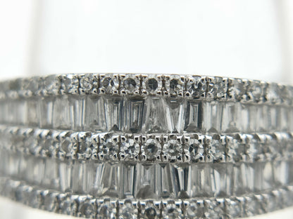 D1.00ct Pt950 7.0g Ring 